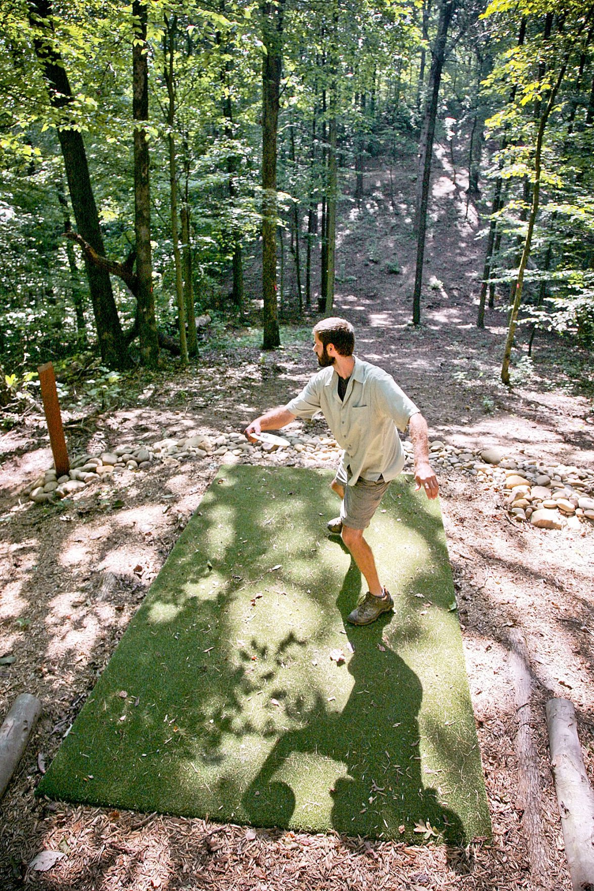 Clayton builds disc golf course for all News