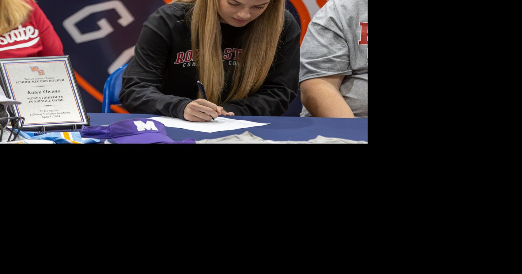 William Blount's Katee Owens signs with Roane State softball Sports