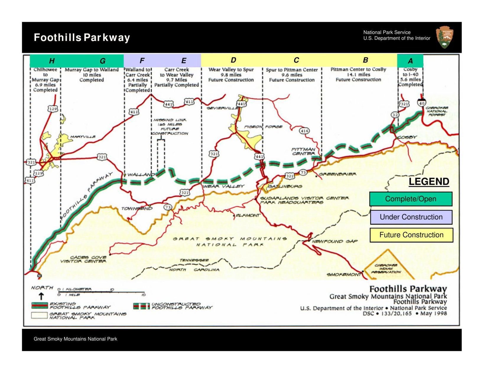 Foothills Parkway Sections Map News Thedailytimes Com   597a5bd67c599.preview 