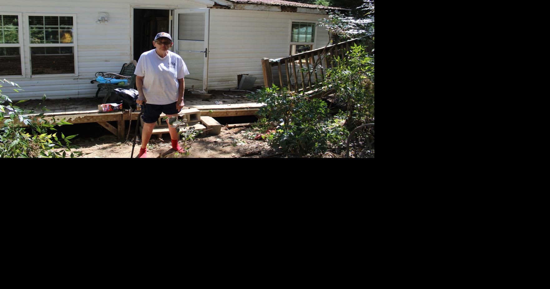 'Not going to die today' 80yearold woman loses home and dog, swims