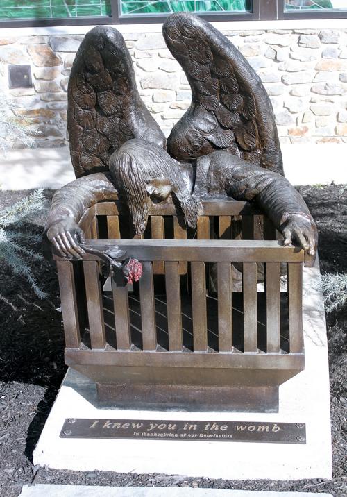 I Knew You In The Womb Bronze Statue At Our Lady Of Fatima Catholic Church Thedailytimes Com