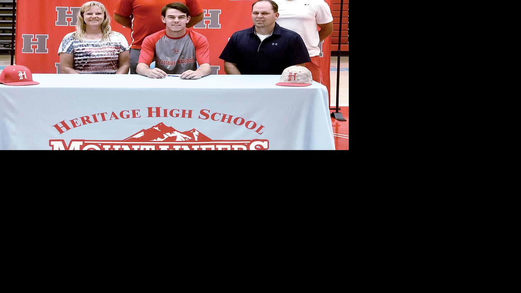 Heritage S Bryce Belcher To Signs National Letter Of Intent With