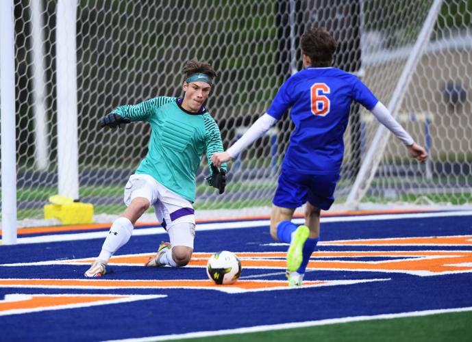Maryville Christian keeper Caleb Brown