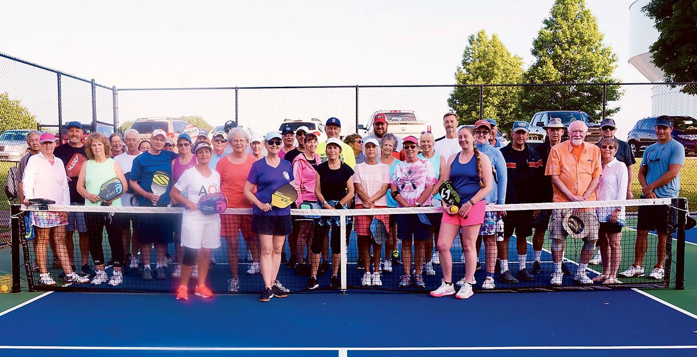 Pickleball club holds first tournament Community thedailytimes com