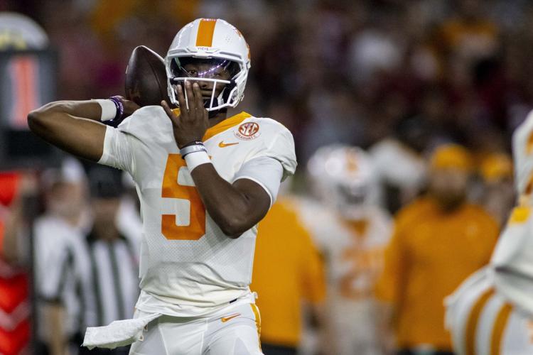 RECORD BOOKS. Hendon Hooker has now - Tennessee Football