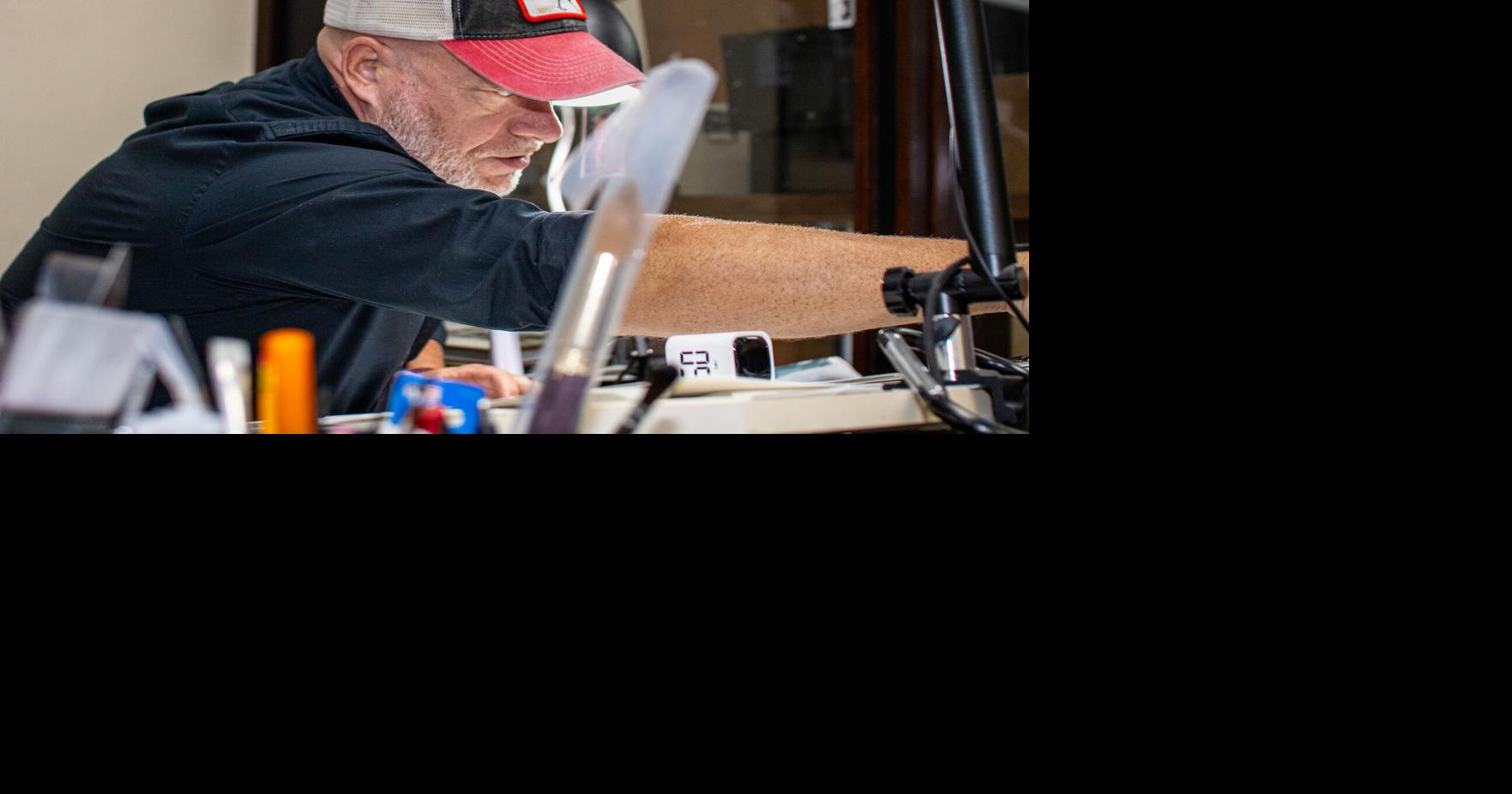 Working nine to five: Chuck Finley balances art, business and fatherhood