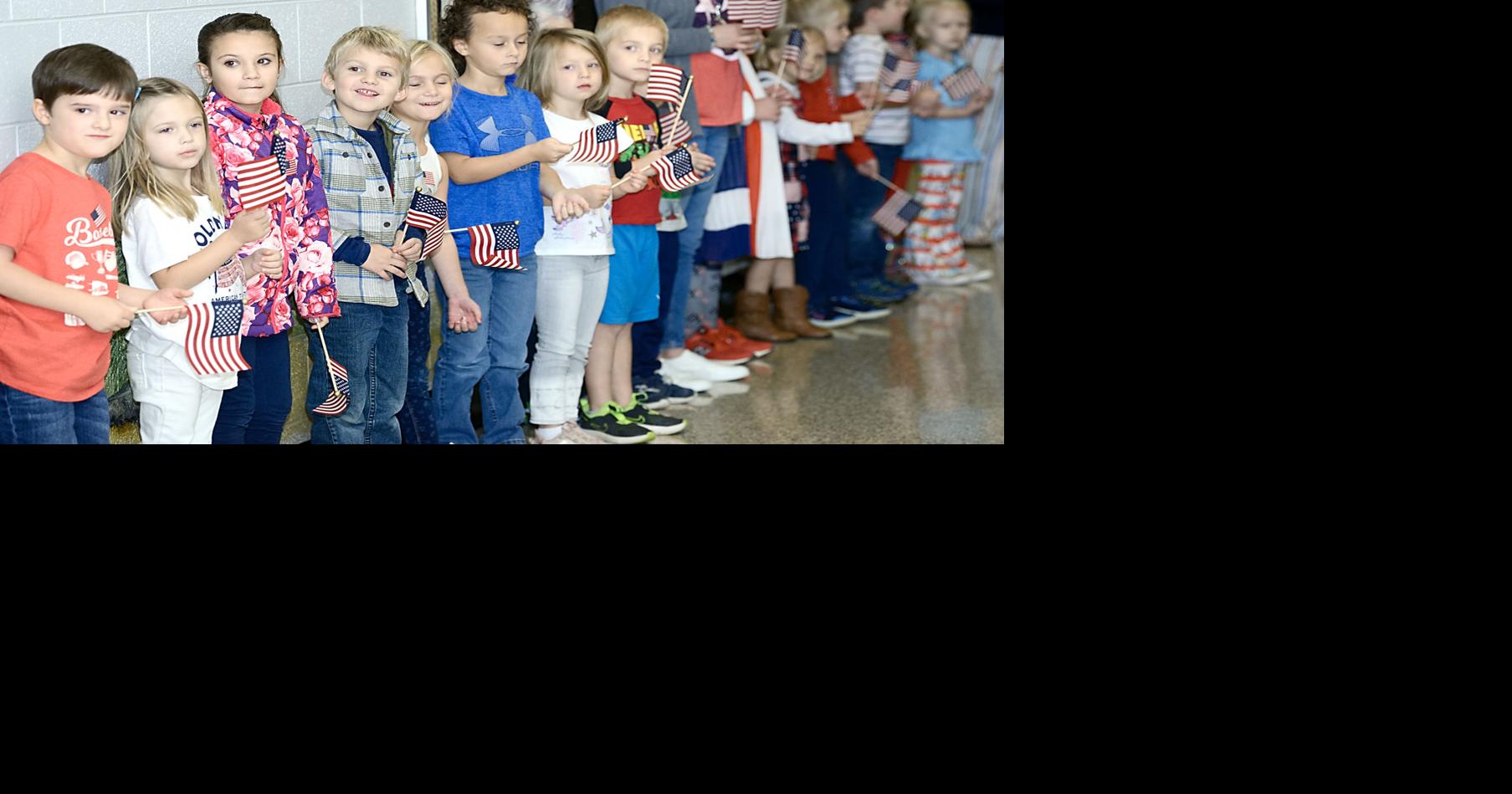 Friendsville Elementary honors veterans with parade in school News