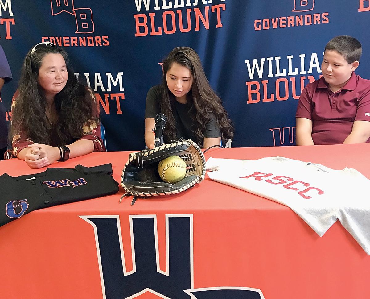 William Blount S Kadie Buchanan Signs With Roane State Sports