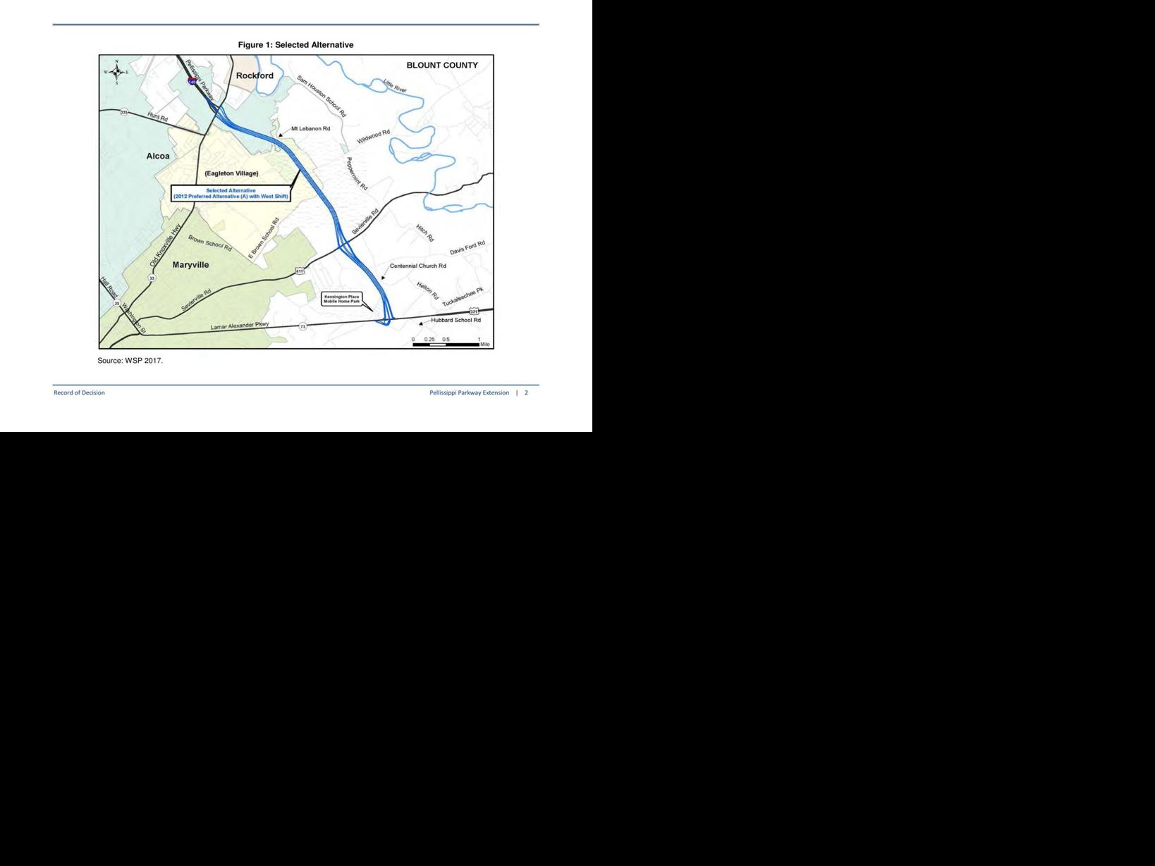 Pellissippi Parkway Extension route approved