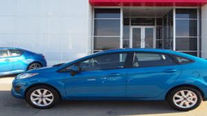 2012 Blue Candy Metallic Ford Fiesta Sedans Theeagle Com