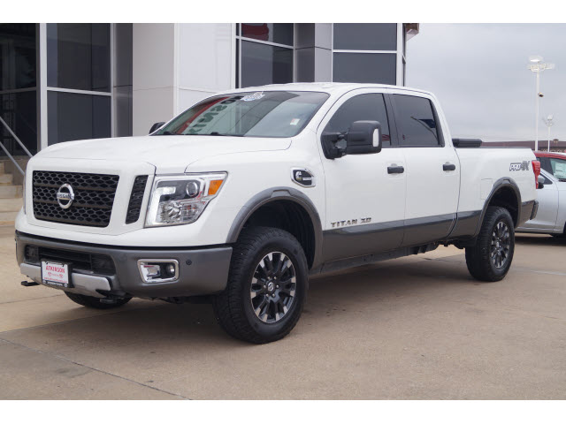 2016 Pearl White Nissan Titan XD - The Eagle: Car