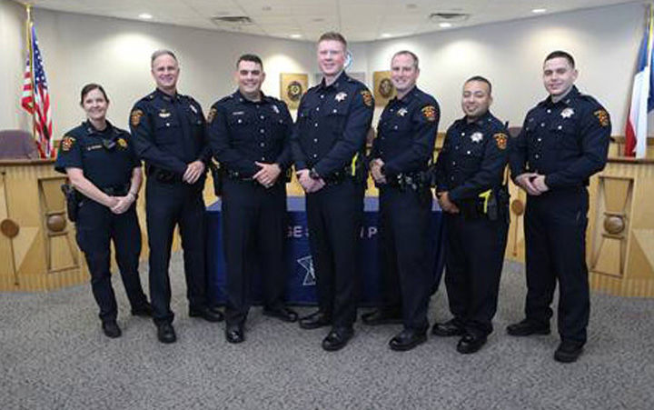 College Station Police Department Welcomes Five New Officers