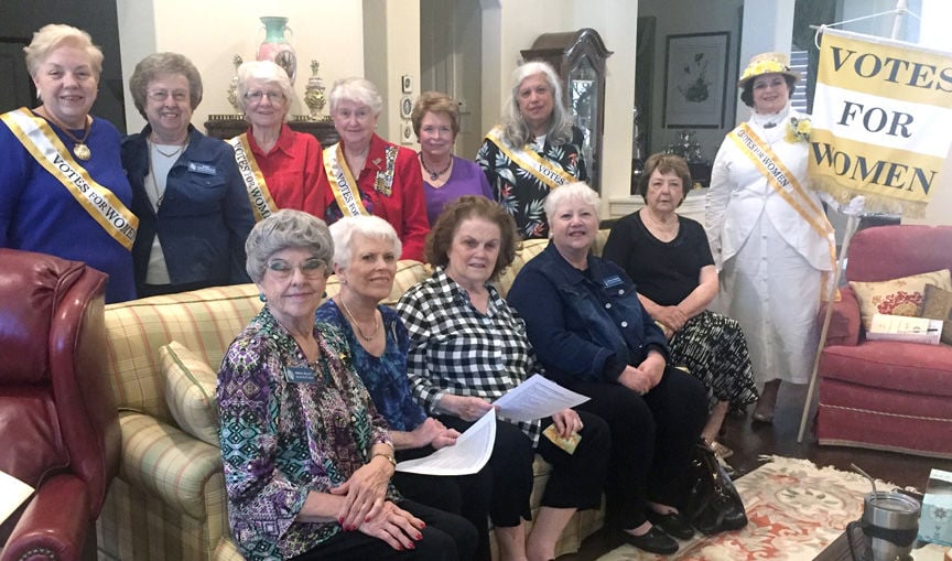 Daughters Of American Revolution Hear About History Of Quilting Flag