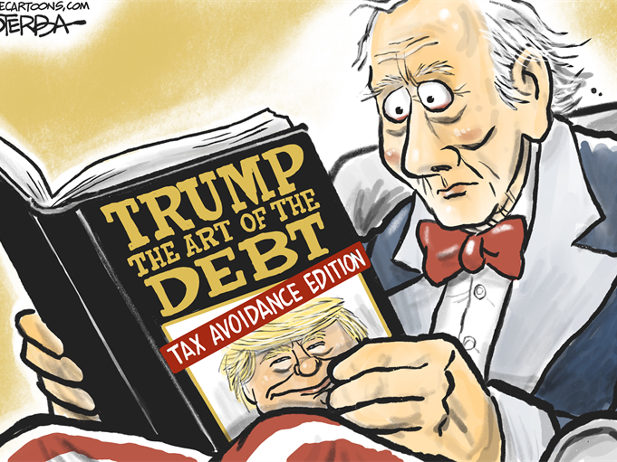 Jeff Koterba S Latest Cartoon Trump S Art Of The Debt Cartoons Theeagle Com