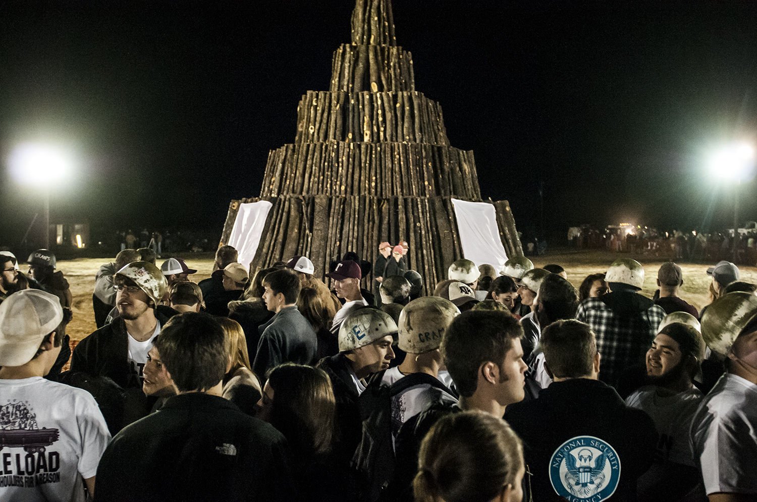 Student Bonfire Burns Bright