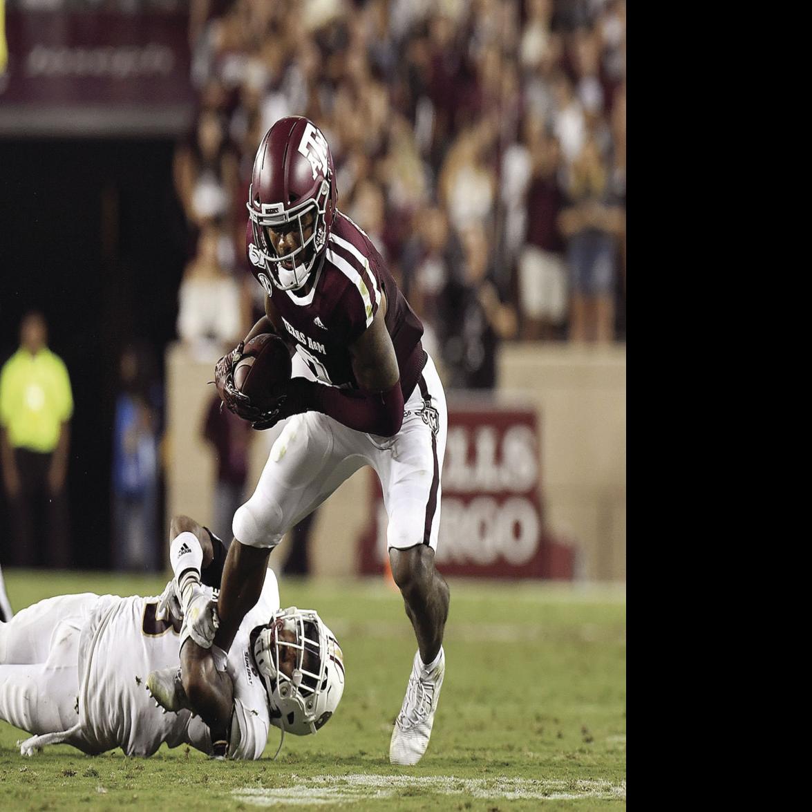 Pop Quiz With Wr Jhamon Ausbon Aggie Sports Theeaglecom