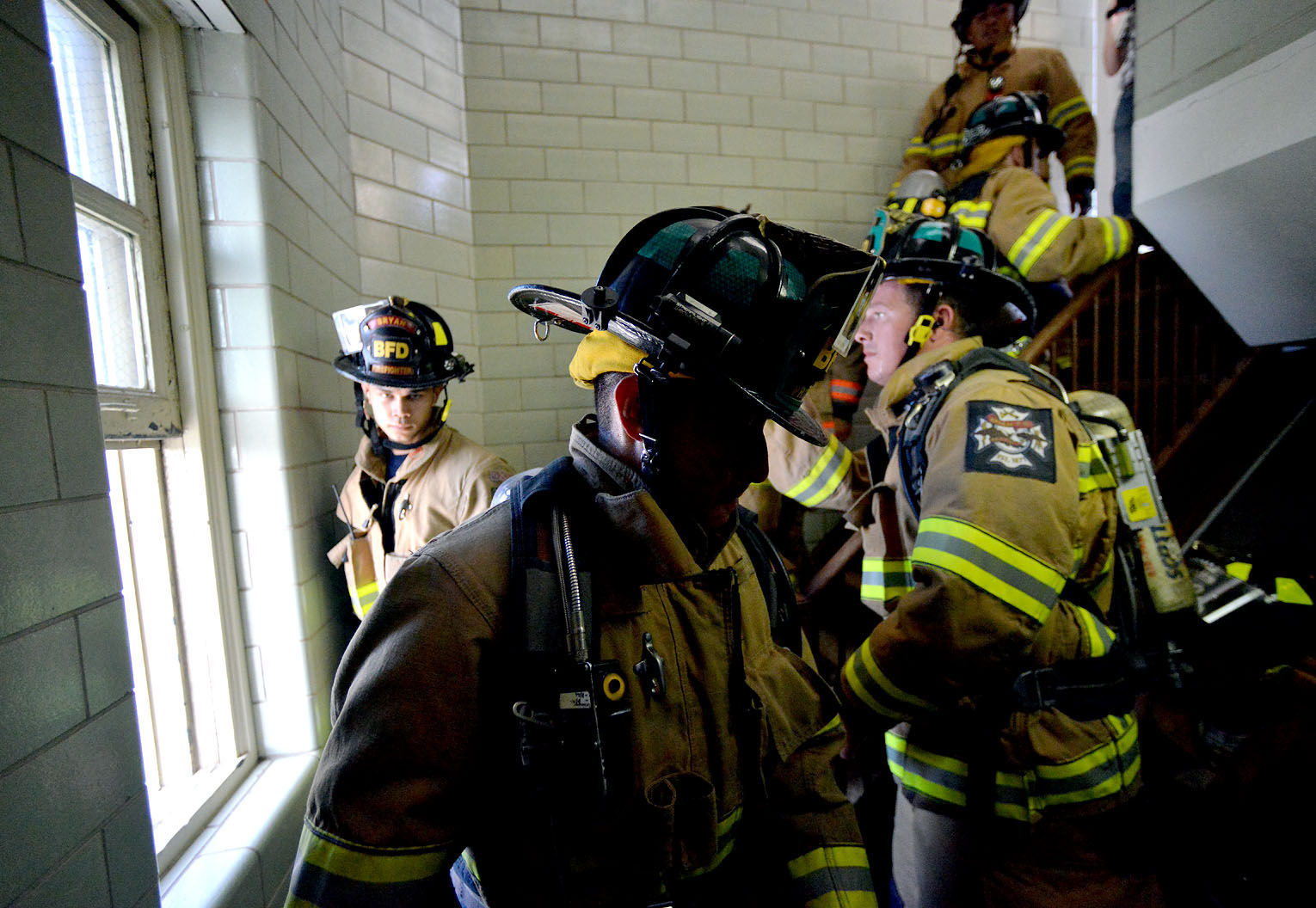 Stair climb honors 9/11 first responders Stair climb honors 9/11 first responders