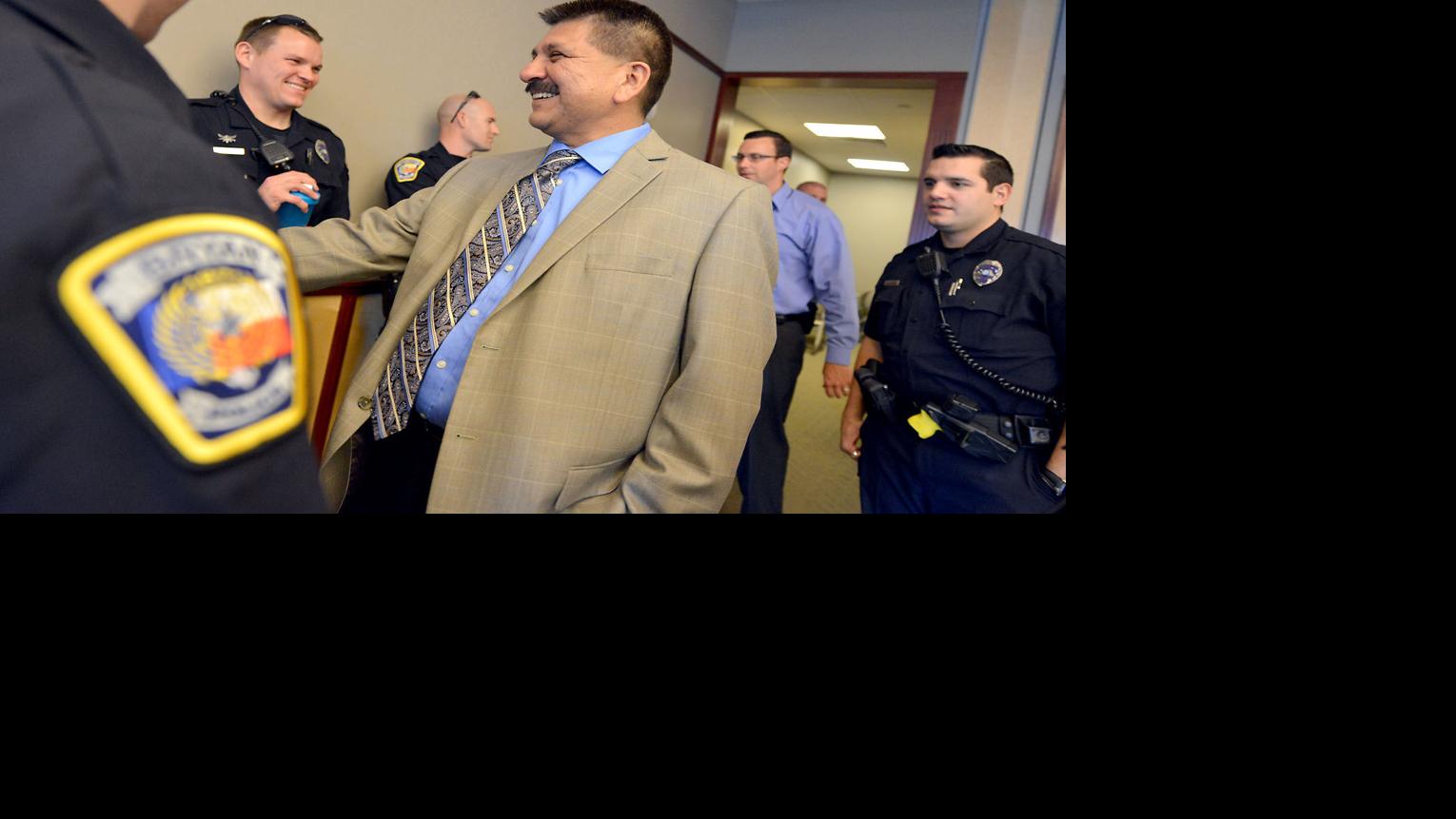 Officer Aguilar retires after serving over 34 years with Bryan