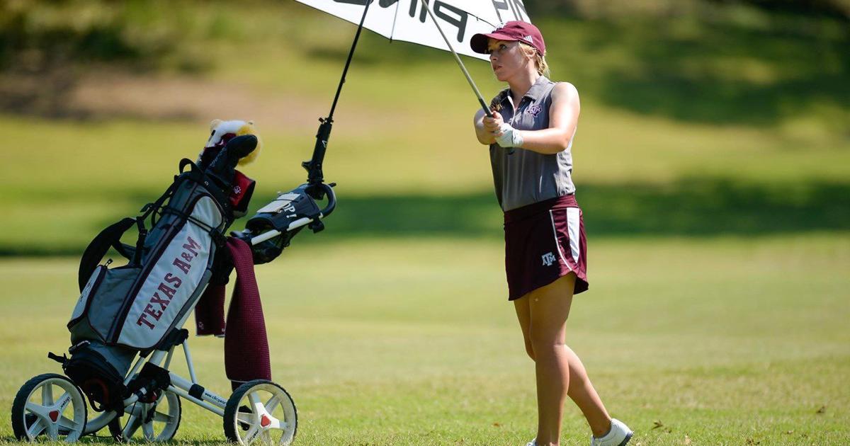 Abbie Ritzer Aggie women's golf team places third at The Dickson