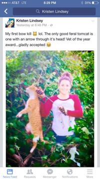 Medical Group Vet Accused Of Killing Cat Posting Photo On