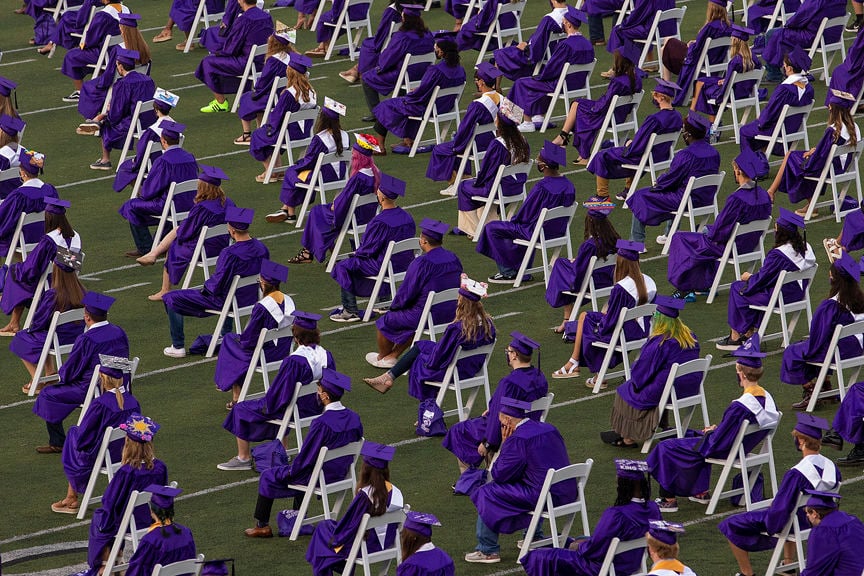 WATCH NOW College Station High School graduates praised for heart amid