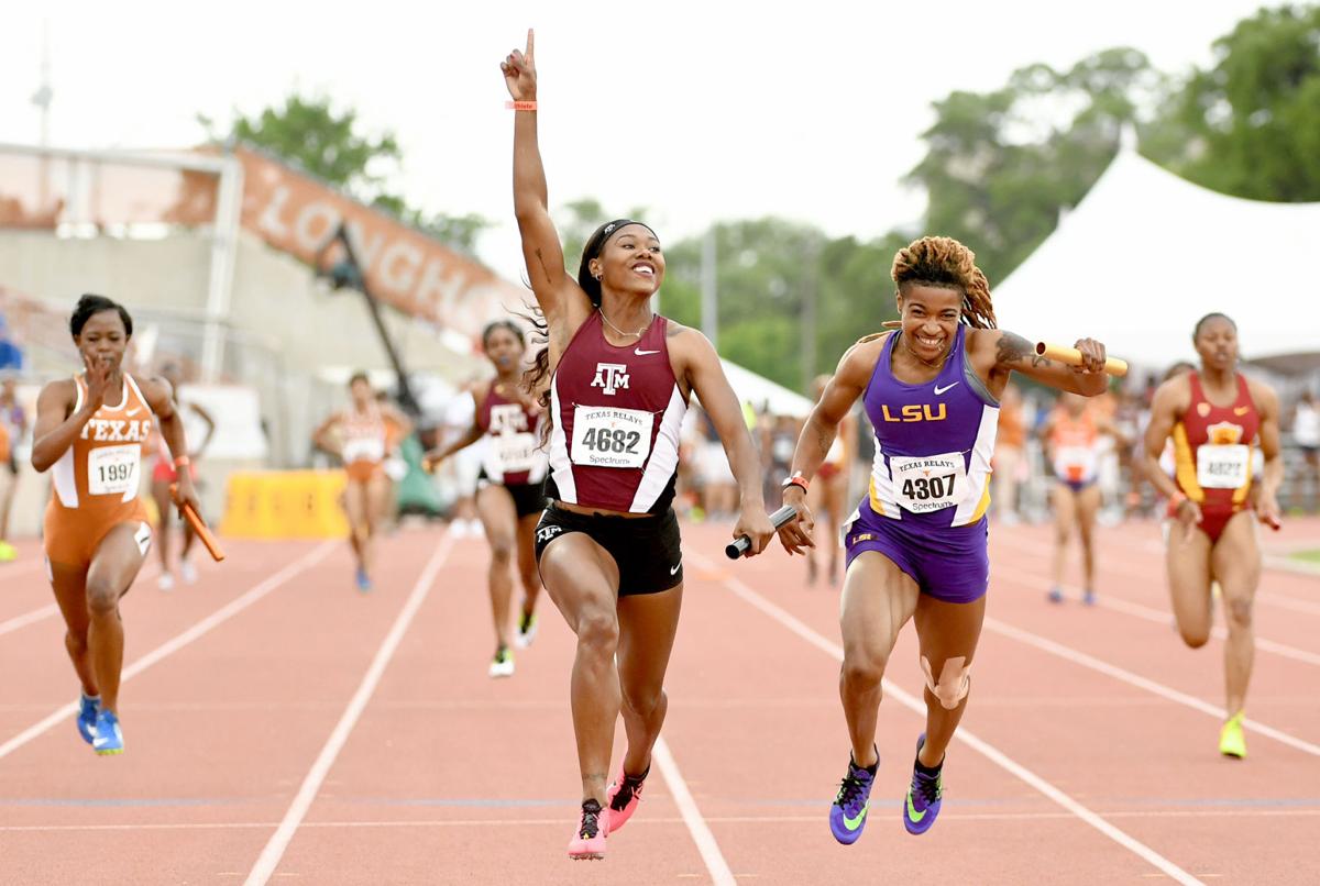 Texas A&M relay teams have stellar showing on final day of Texas Relays