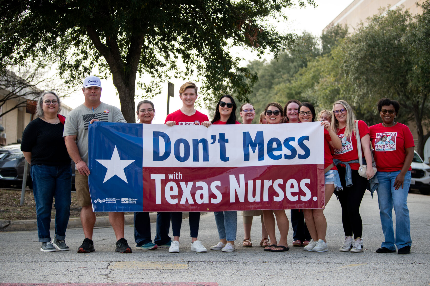 St. Josephs nurses rally for patient safety outside hospital