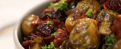 Sautéed Brussels sprouts and chorizo: Made with love and good for the heart