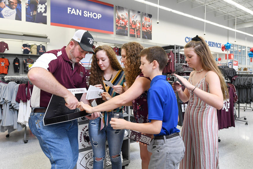 texas a&m football shop