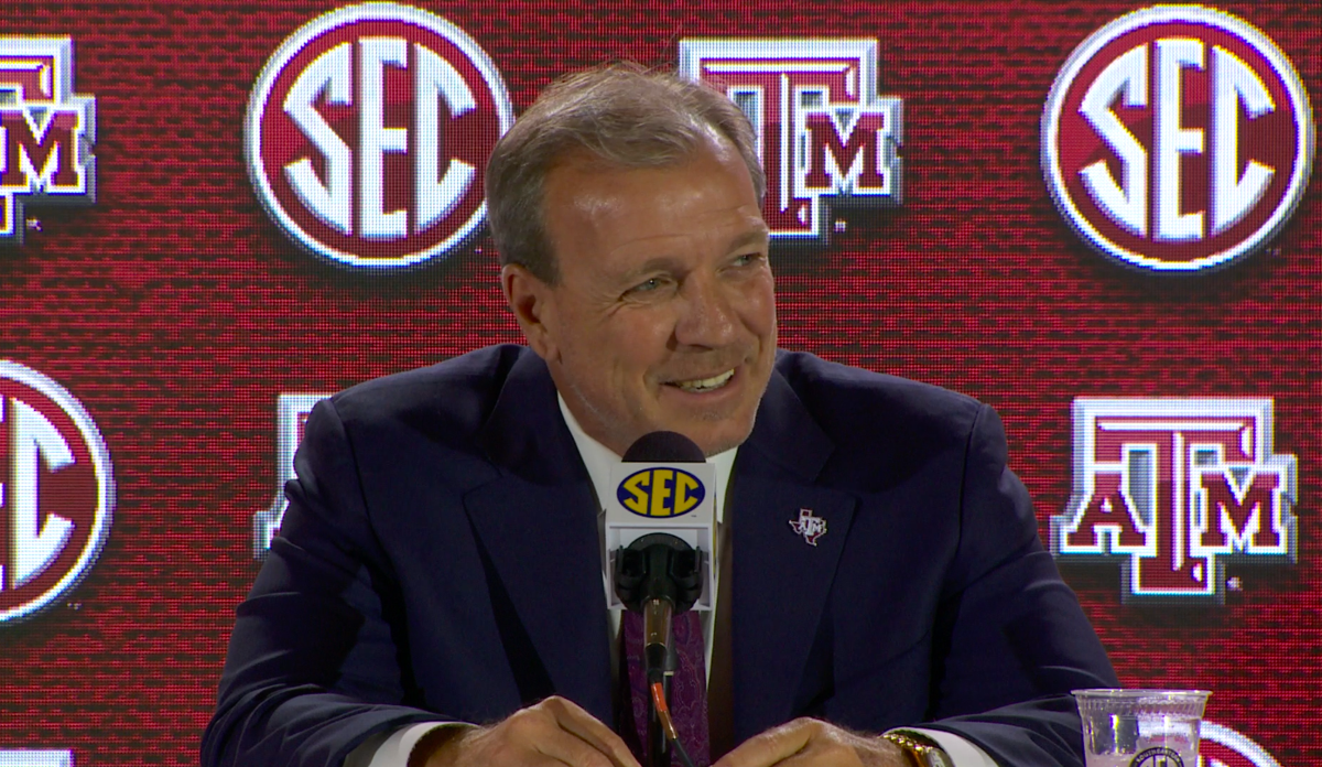 Jimbo Fisher SEC Media Days