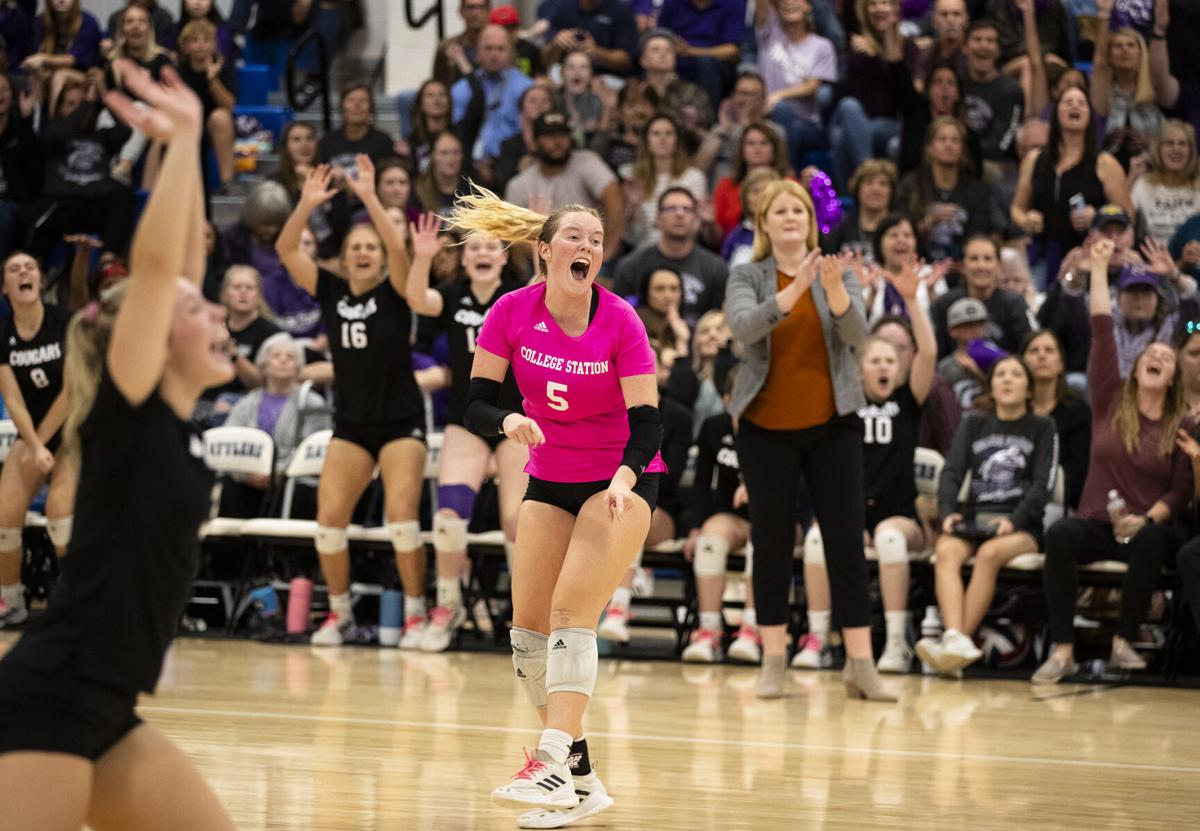 College Station volleyball vs. Lake Creek