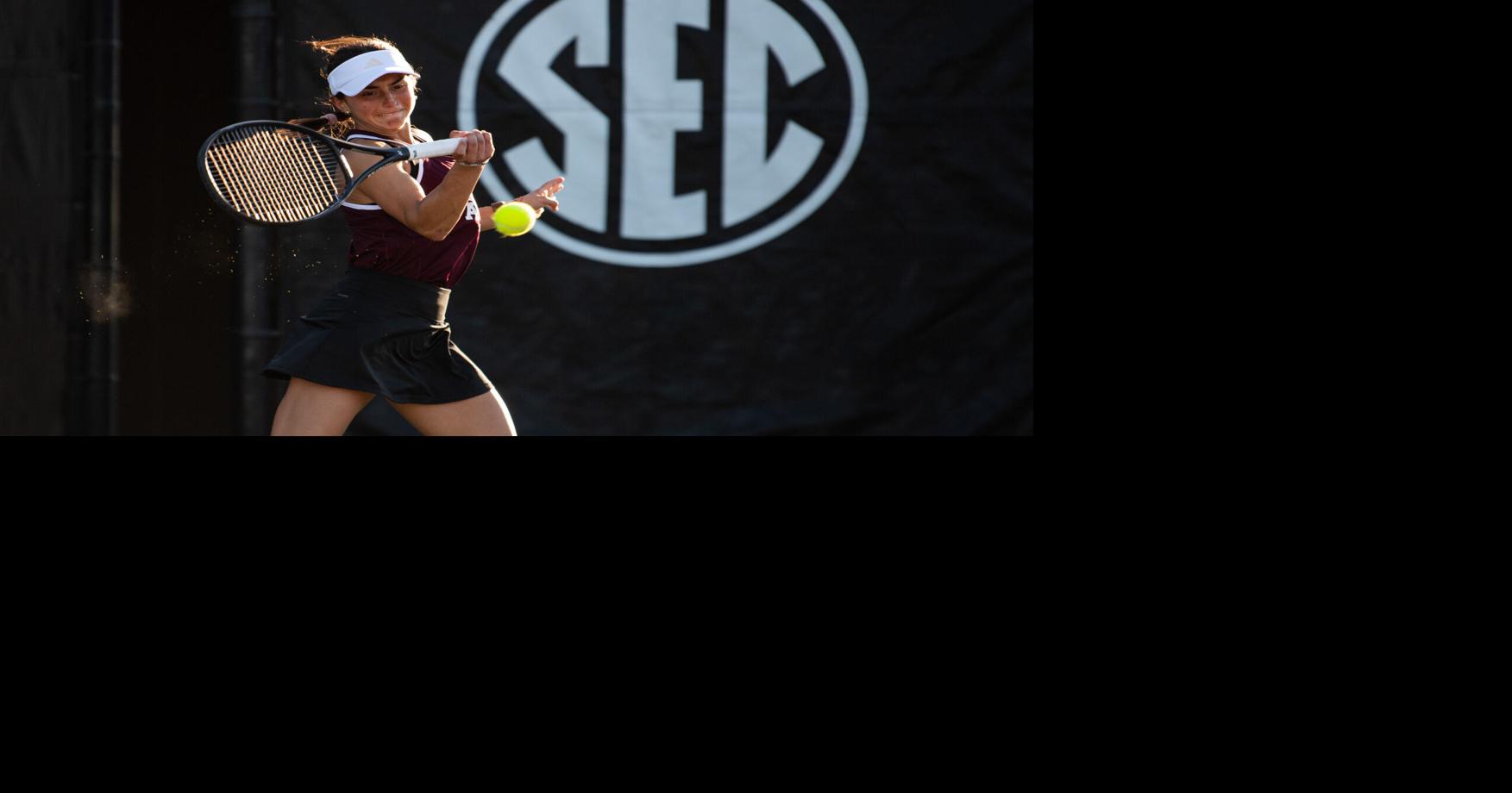 A&M women's tennis team beats Vanderbilt at ITA indoor championships