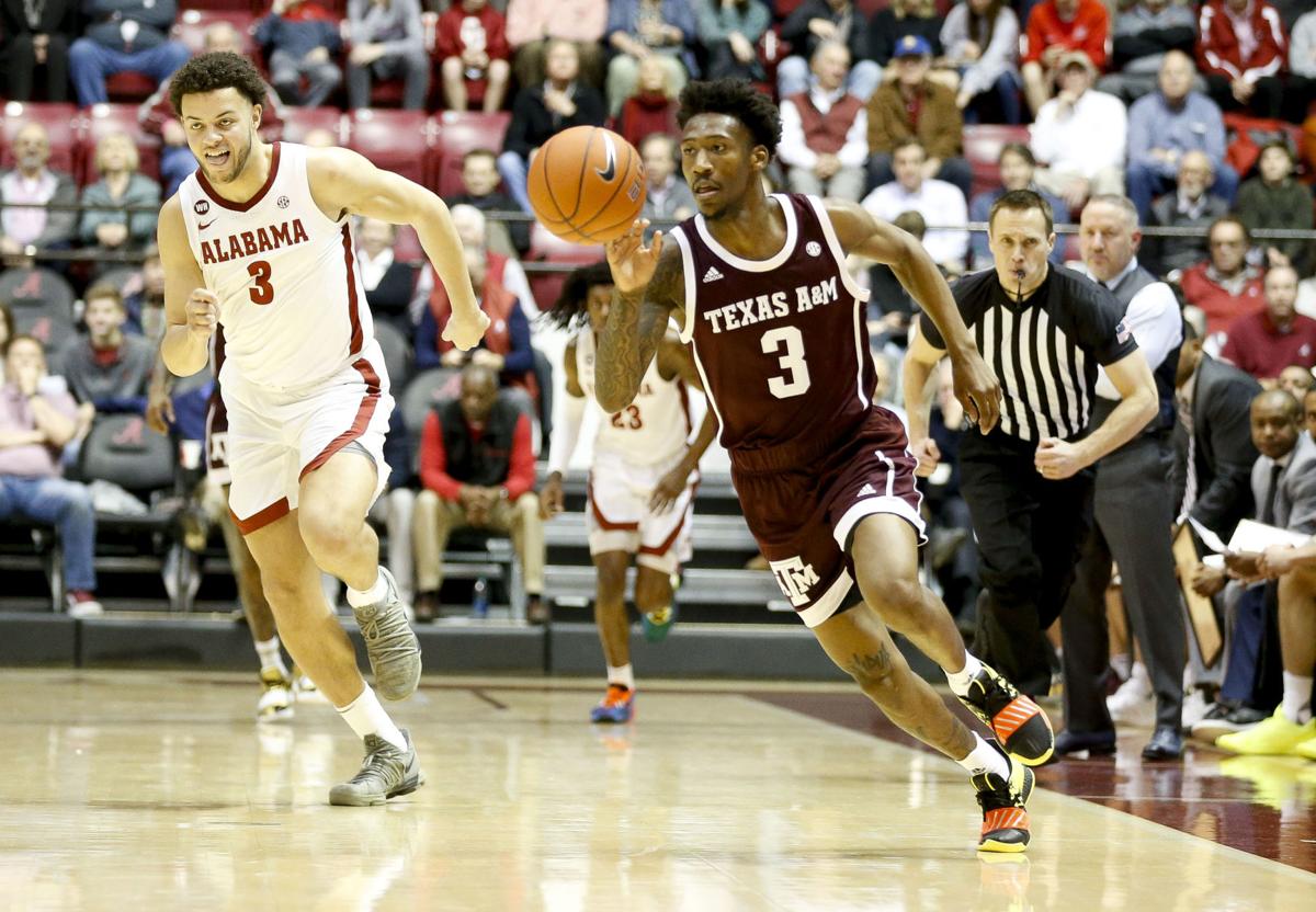 Jackson Gives Texas A M Men S Basketball Lift In Win Over Alabama