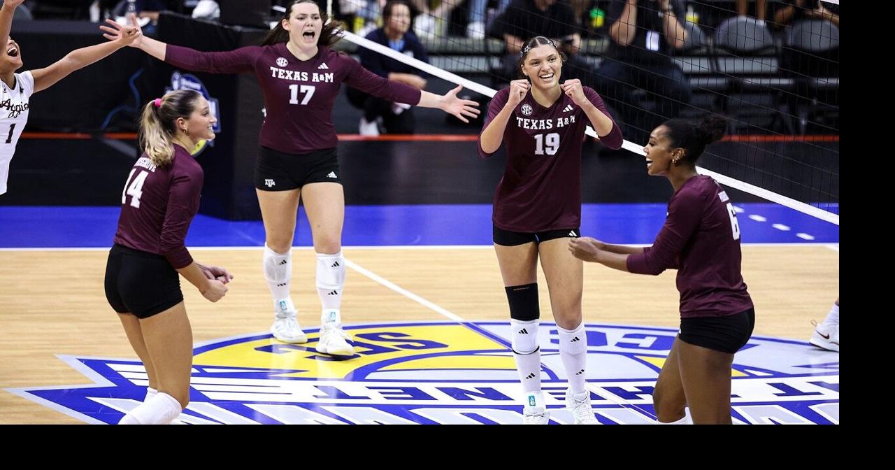 Volleyball Highlights: A&M 3, Stanford 1