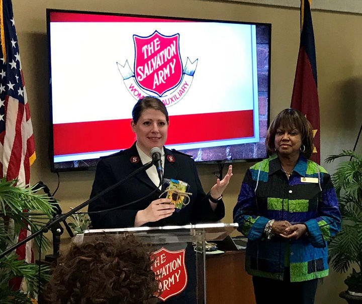 Local Salvation Army Women's Auxiliary installs new officers