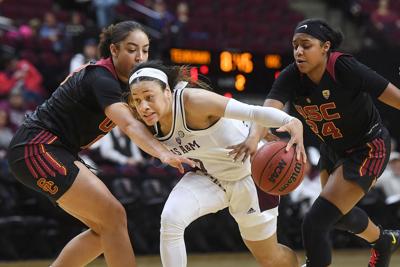 Wells Helps Aggie Women S Basketball Team Defeat Usc 71 51 Mens