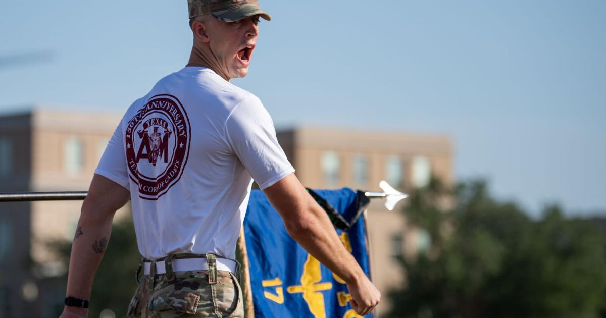 Photos: Texas A&M Corps of Cadets Fish Review 2026