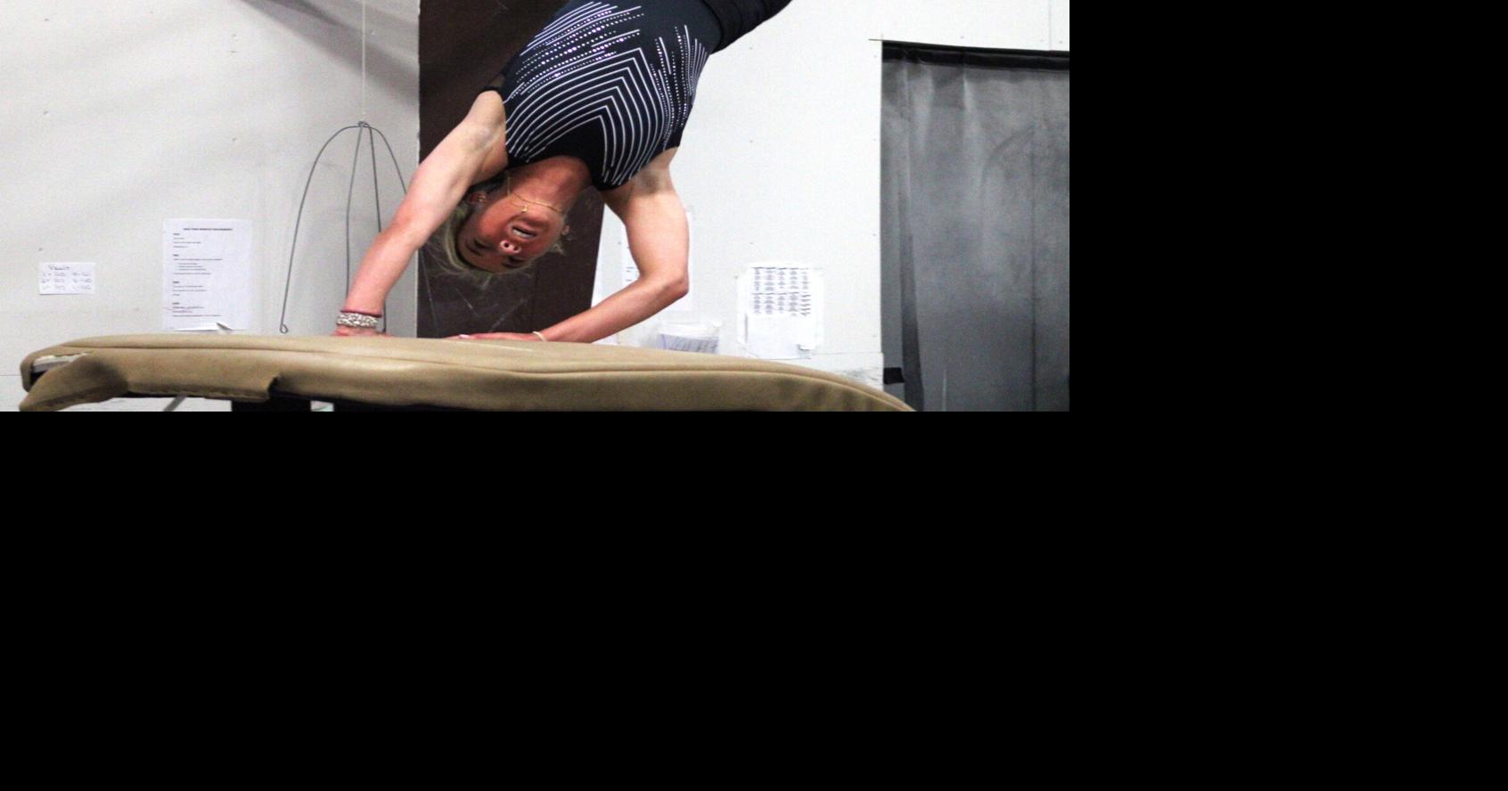 Consol gymnast Lexi Hardesty dusting off cobwebs en route to state meet run