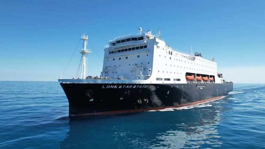 Texas AandM welcomes new maritime training ship to Galveston campus