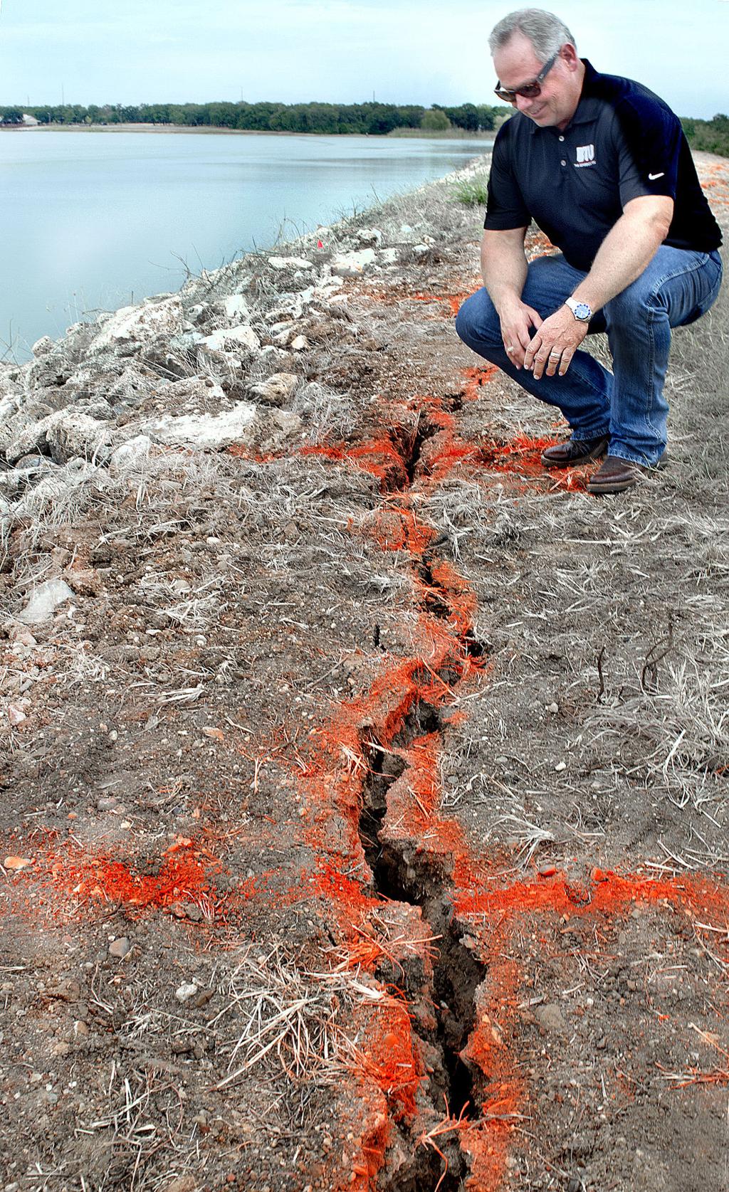 bryan construction bryan tx on Bryan Texas Utilities Investigating Cracks Found At Lake Bryan Dam Local News Theeagle Com