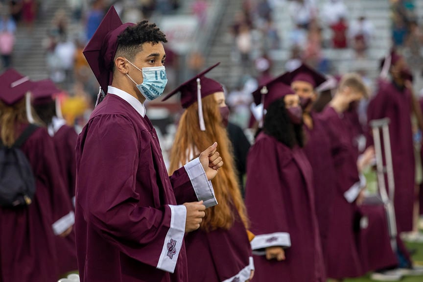 WATCH NOW A&M Consolidated seniors take field for commencement