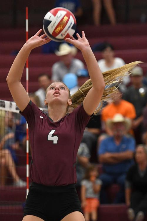 A&M Consolidated vs. Leon volleyball