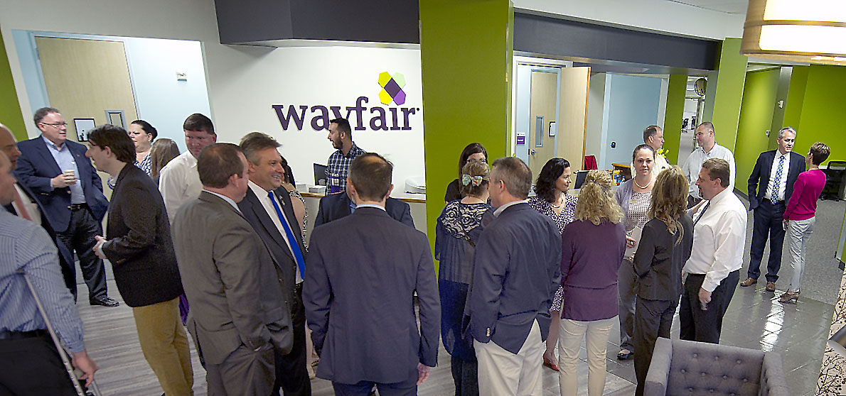 Wayfair opens doors to Bryan customer service center Local News