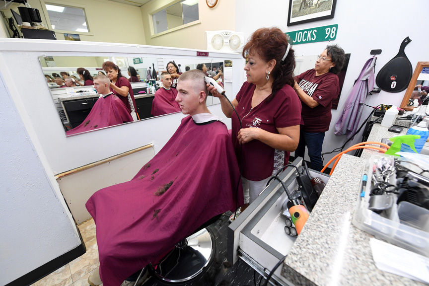 Corps Of Cadets Freshmen Get Traditional Fish Cuts Local