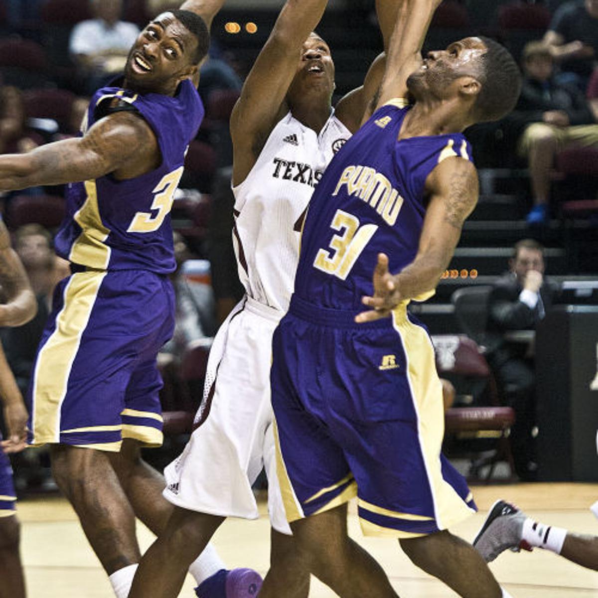 Texas A M Men S Basketball Team Beats Prairie View A M Mens