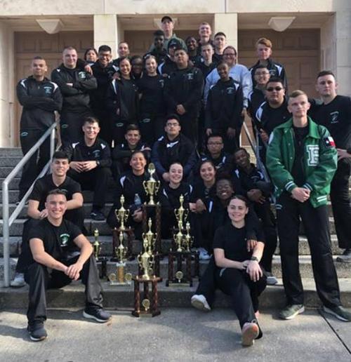 Brenham High Marine Corps Junior ROTC takes first