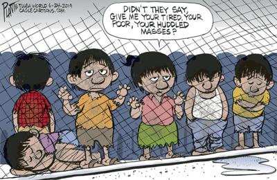 Bruce Plante cartoon: Huddled masses