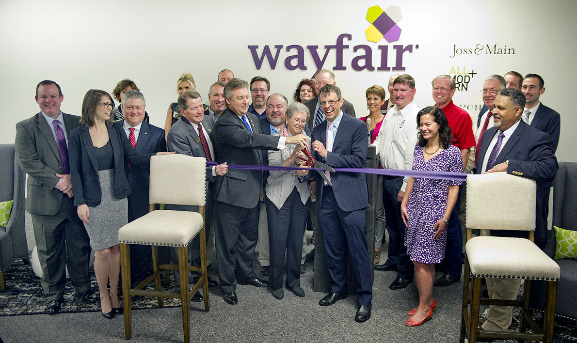 Wayfair opens doors to Bryan customer service center Local News
