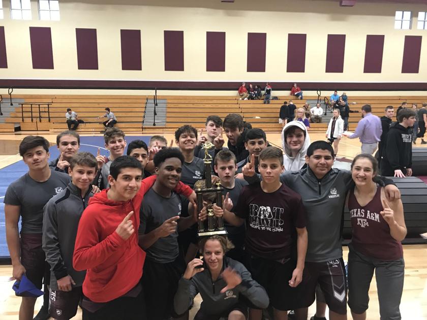 A&M Consolidated JV boys wrestling team wins tournament