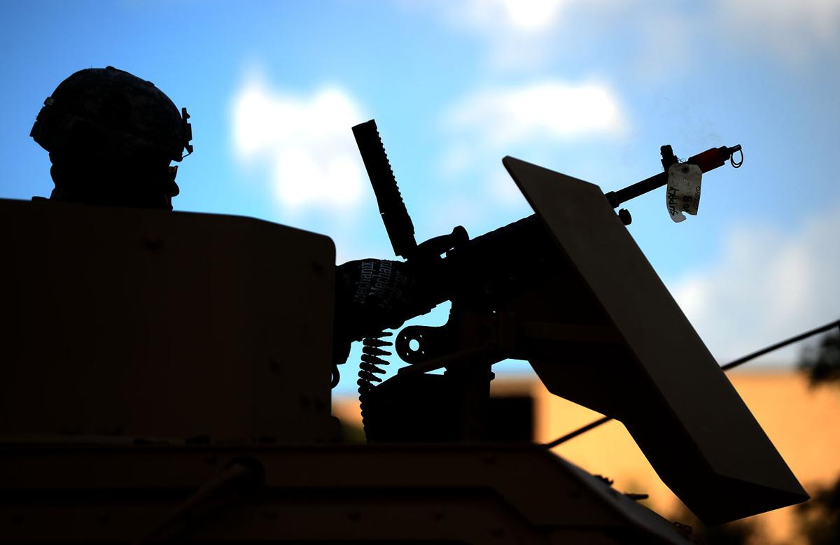 Rudder's Rangers save day at mock attack on A&M Quad